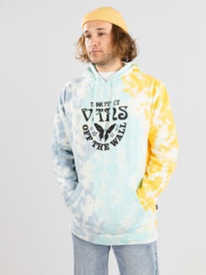 Vans blue outlet tie dye hoodie